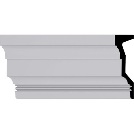 Ekena Millwork 11 7/8"H x 3 1/2"P x 94 1/2"L Standard Moulding MLD12X04ST